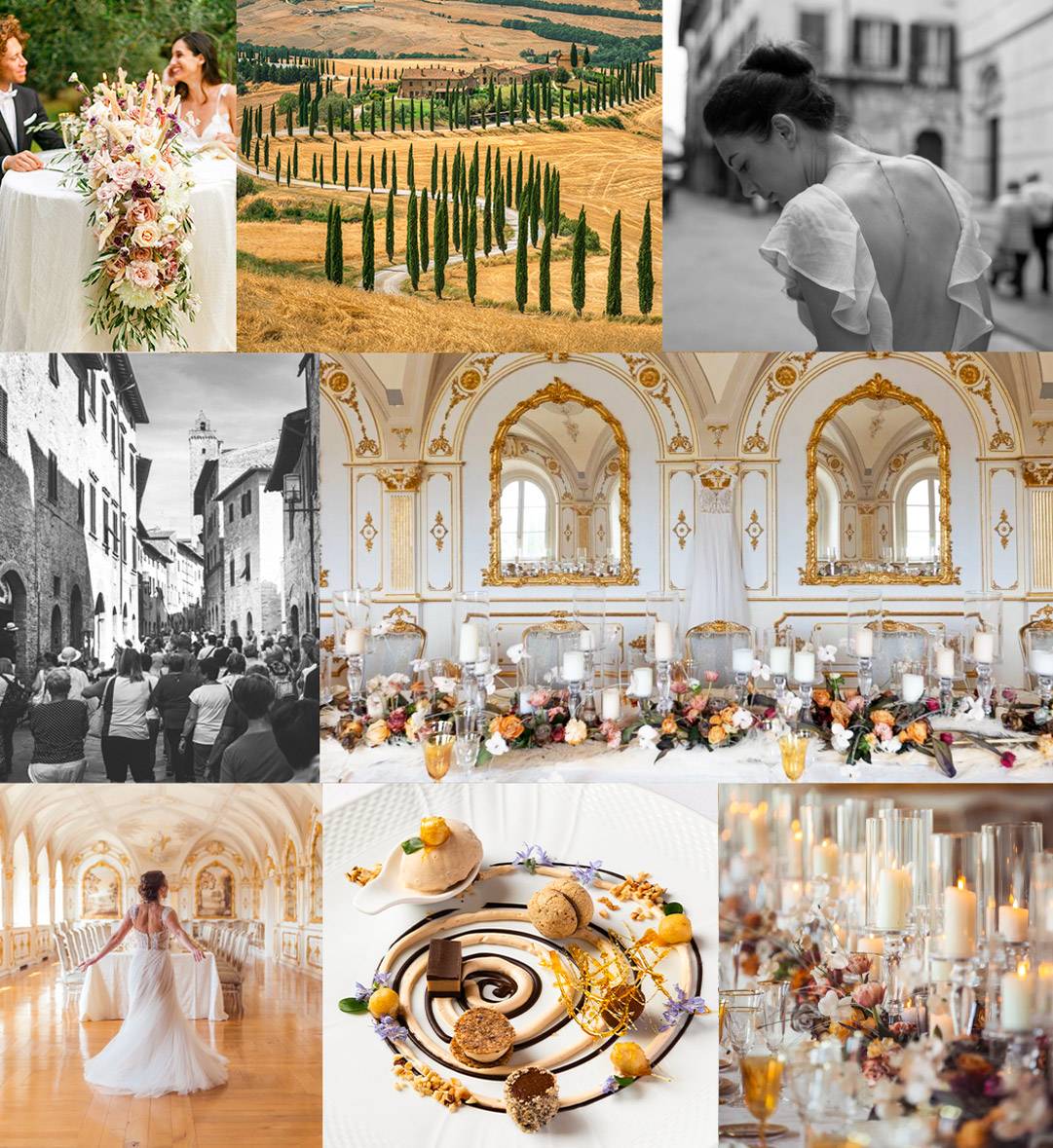 UN MARIAGE EN TOSCANE PAYSAGES MAGNIFIQUES, CUISINE SAVOUREUSE ET ROMANTISME À L’ITALIENNE